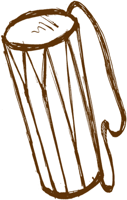 Image01 - Dholak Clipart (547x776), Png Download