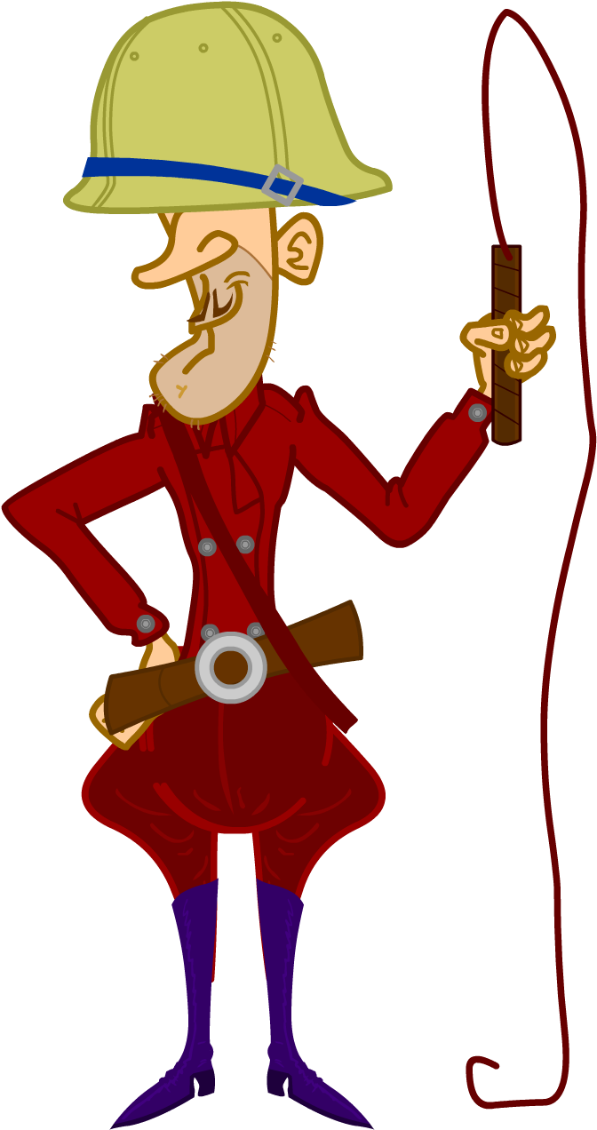 Co-founder/executive Producer/lion Tamer - Cartoon Clipart (1280x1920), Png Download