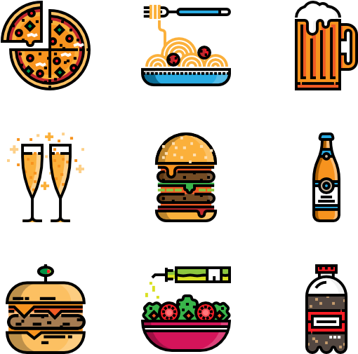 Food And Restaurant - Free D Sprites Food Clipart (600x564), Png Download