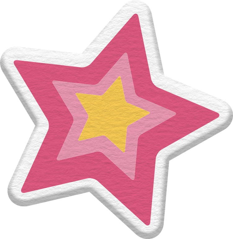 Photo By @daniellemoraesfalcao - Stars Pink Printable Clipart (750x771), Png Download
