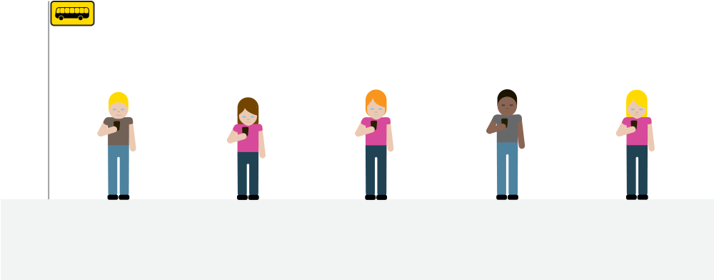 Bus Stop - Espacio Personal En Finlandia Clipart (700x525), Png Download