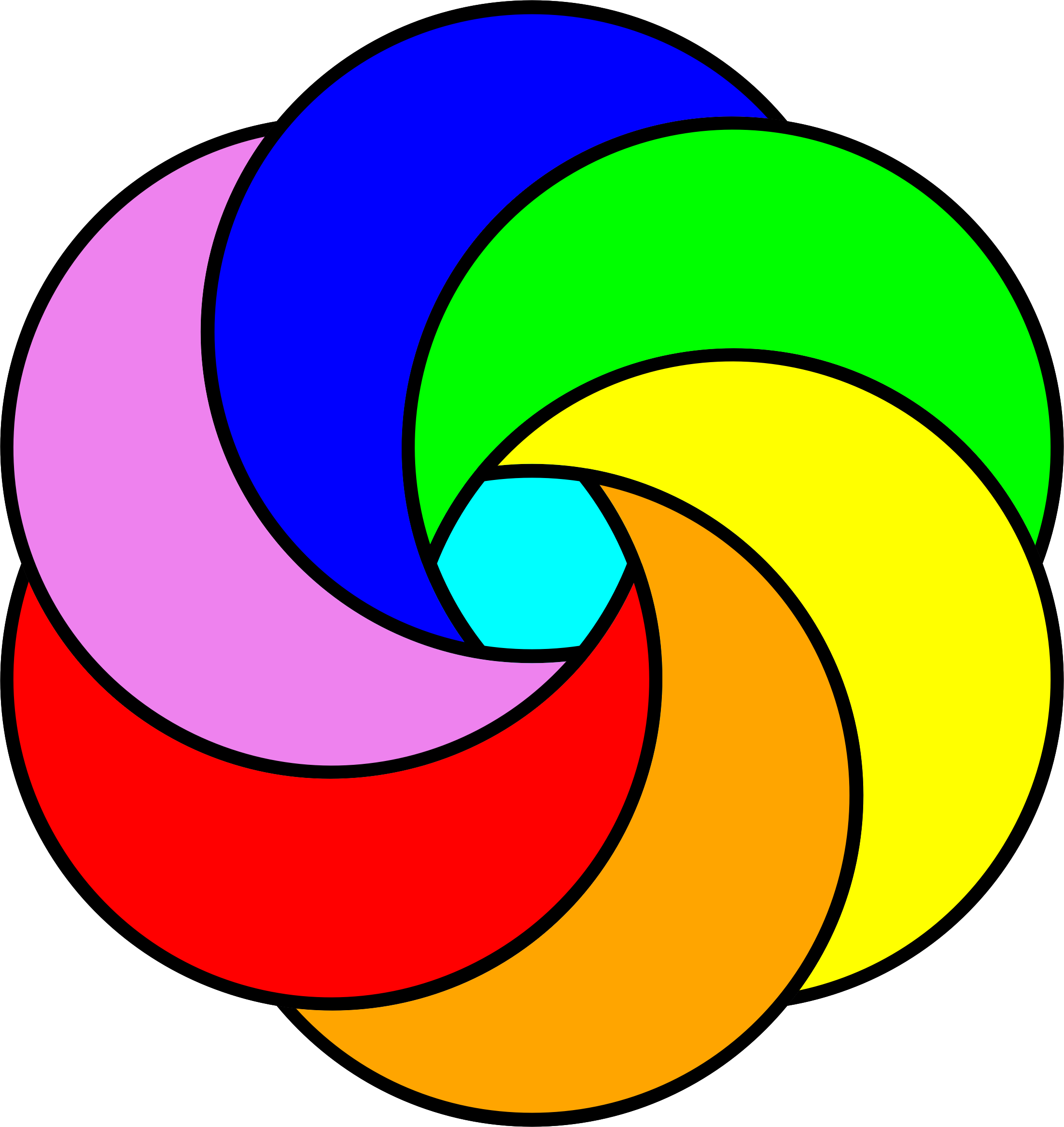 Triangle Circle Computer Icons Line Hexagon - Icon Clipart (708x750), Png Download