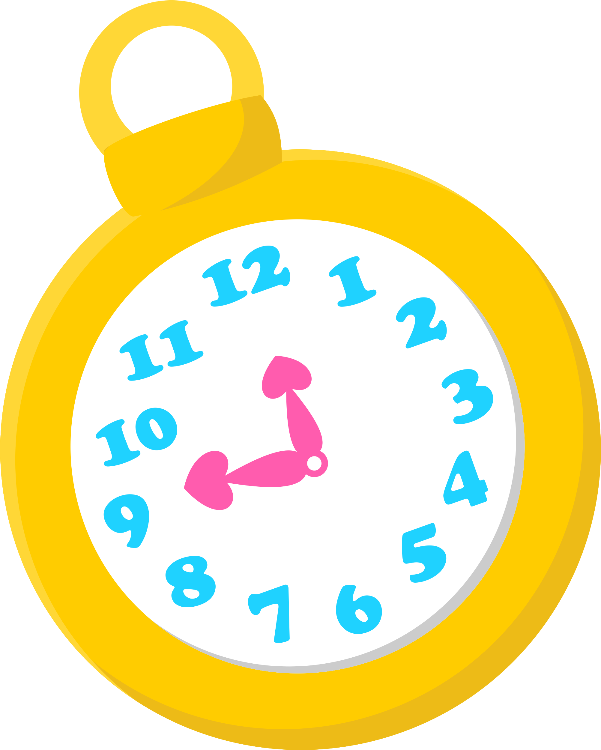 Visit - Wall Clock London Clock 20480 Clipart (2004x2501), Png Download