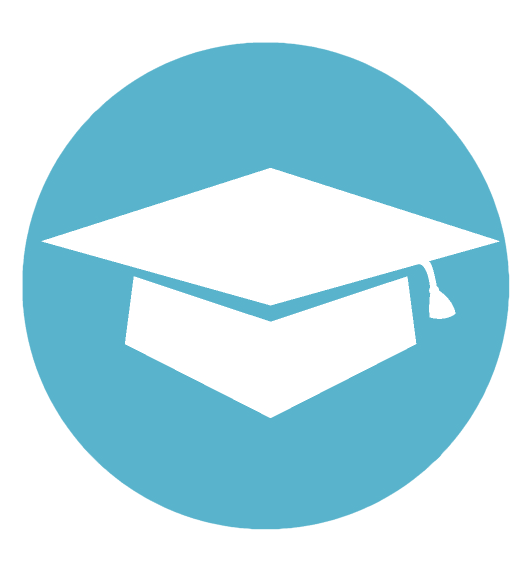 High School Graduation - Youtube Logo White And Blue Clipart (555x605), Png Download