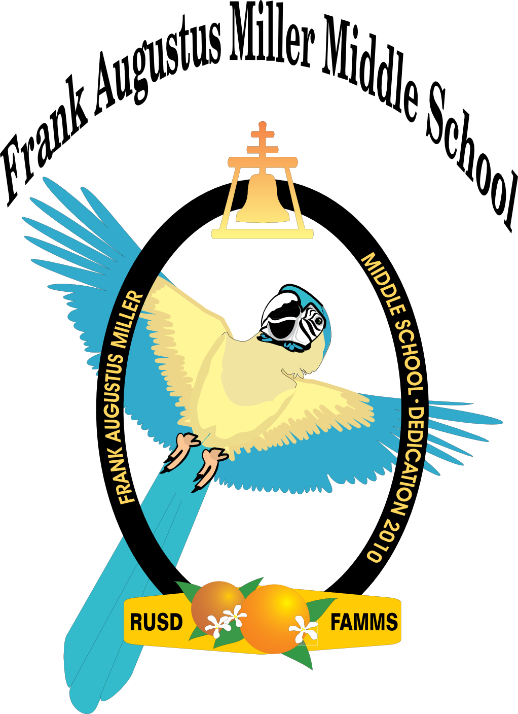 Famms Logo - Frank Augustus Miller Middle School Clipart (1022x1407), Png Download
