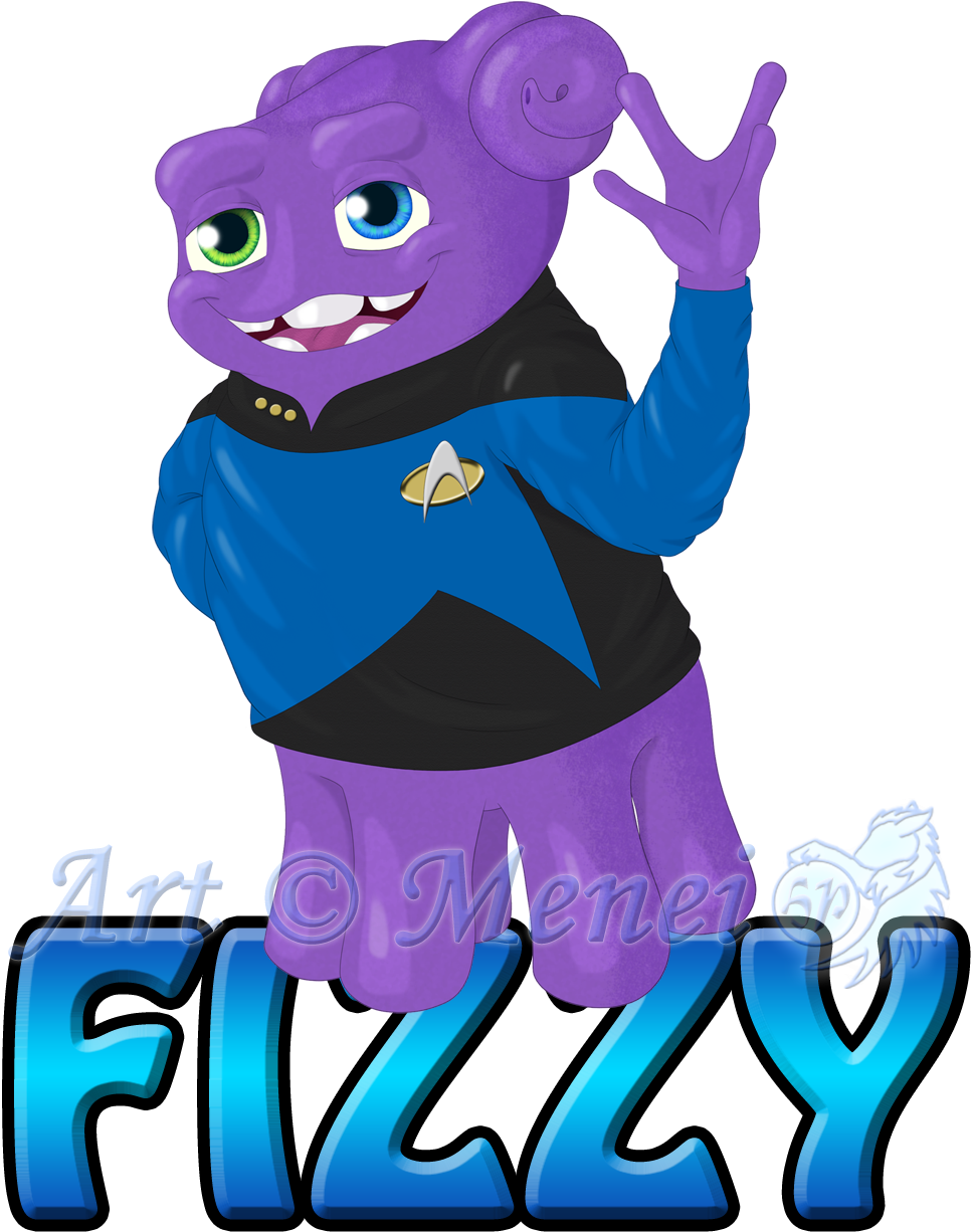Star Trek Fizzy Badge - Cartoon Clipart (1006x1280), Png Download