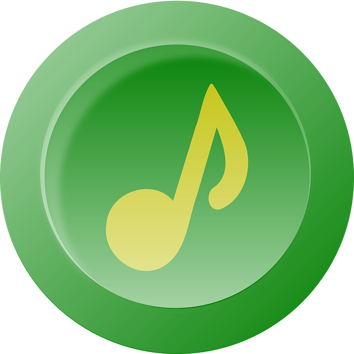 Music - Tombol Png Clipart (600x599), Png Download