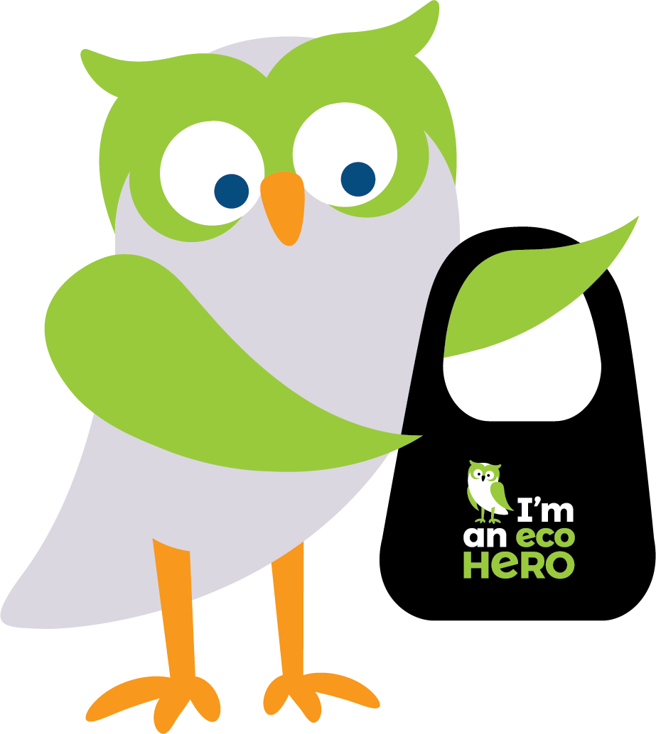 Be An Eco Hero By Using Reusable Bags They Look Great, - Byo Vaccuum Insulated Bottle 17oz Stainless Steel Clipart (923x1034), Png Download