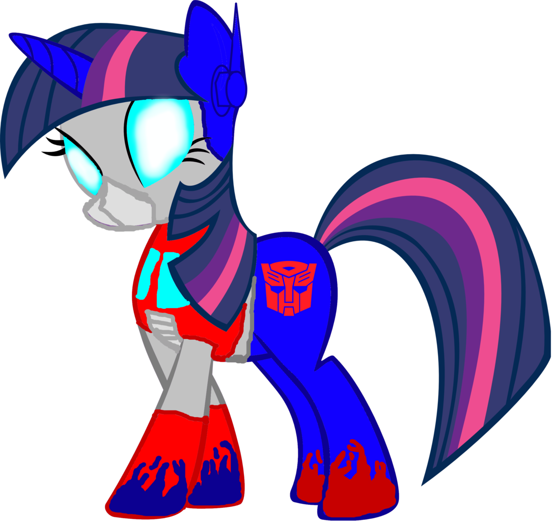 Autobot, Cardboard Twilight, Fusion, Optimus Prime, - Tuailait Sparcol Clipart (1084x1024), Png Download