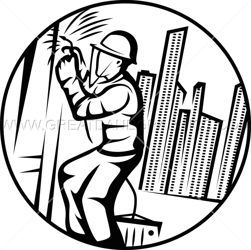 High Rise Welder Production Ready Artwork For - Illustration Clipart (825x822), Png Download