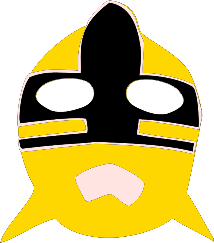 Yellow Yellow Power Rangers Mask Clipart Full Size Clipart (617144