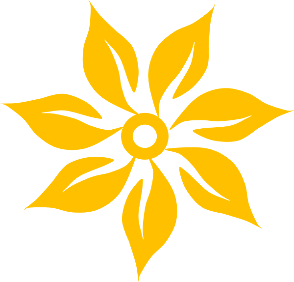 Flowers Clipart 58 Flower Clipart, Country Art, Daily - Clip Art - Png Download (600x574), Png Download