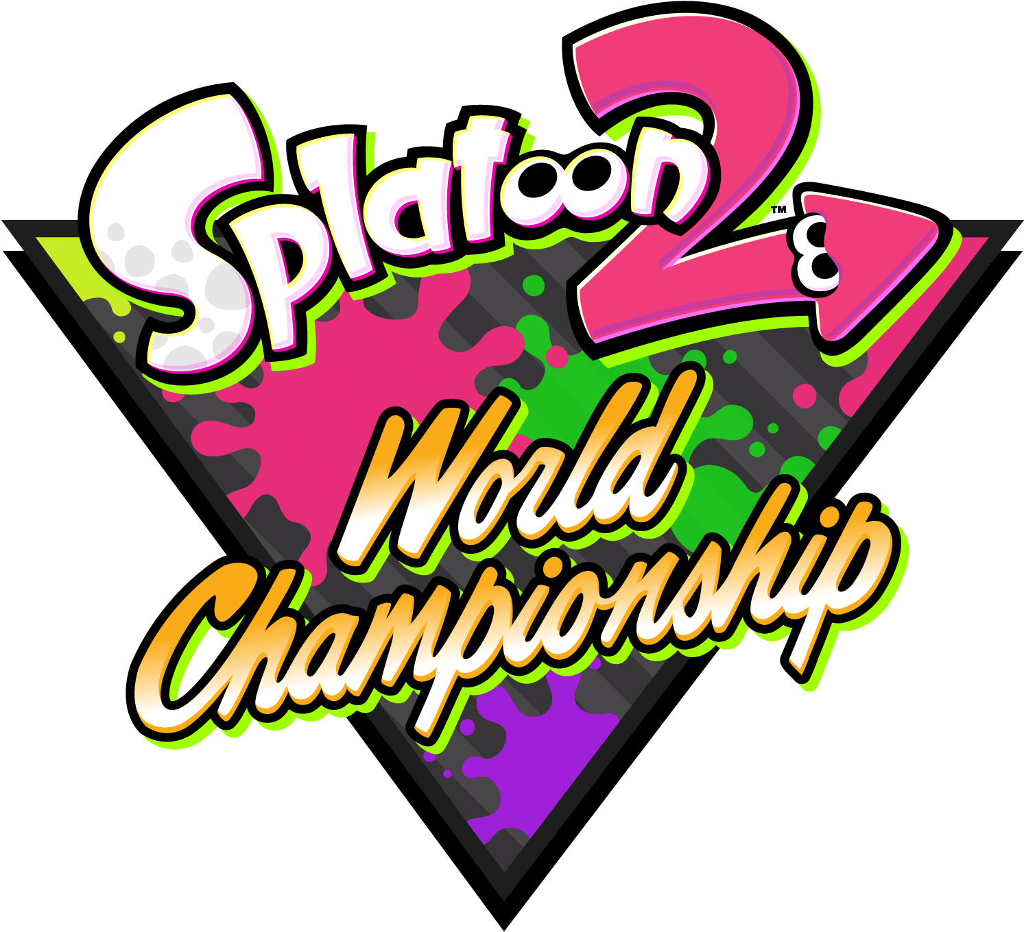 Super Smash & Splatoon 2 World Championship Tournaments - Splatoon World Championship 2018 Clipart (1635x1359), Png Download