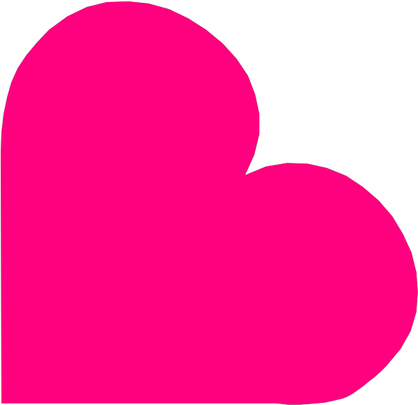 Fuchsia Heart Clipart (600x582), Png Download