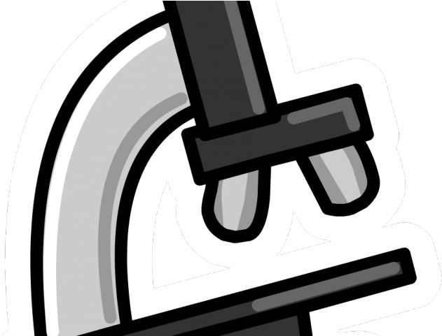 Microscope Clipart Clip Art - De Microscopio Optico En Dibujo - Png Download (640x480), Png Download