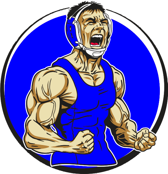 The Sport Of Wrestling To Strive For Individual Excellence - Wrestler Victory Clip Art - Png Download (578x600), Png Download