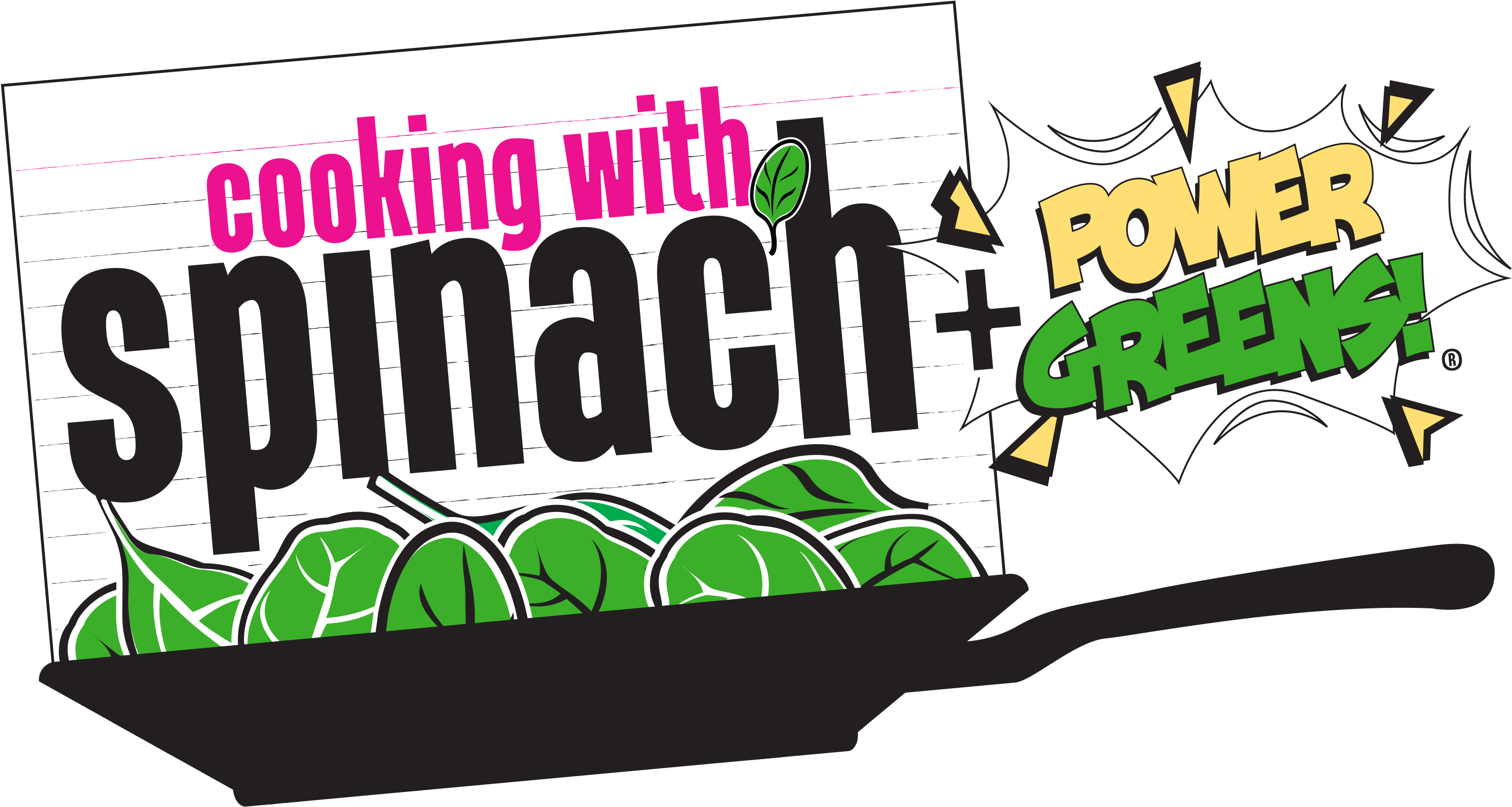 1 Bag Cooking With Spinach®, Coarsely Chopped 2 Tbsp - Newstar Cooking With Spinach Clipart (3244x1658), Png Download