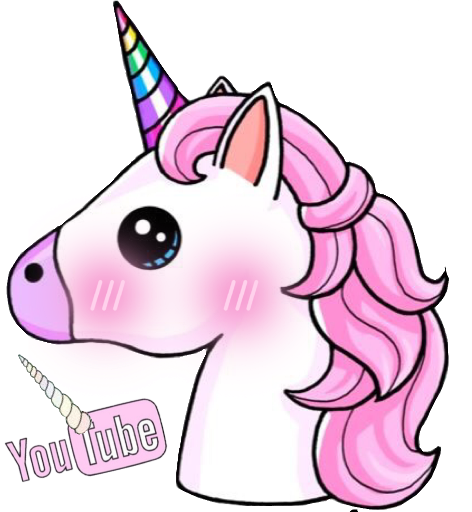 Kawaii Unicorn Clipart (1024x1024), Png Download