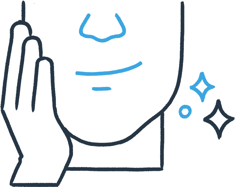 Simple Sustenance - Face Clipart (1000x1000), Png Download
