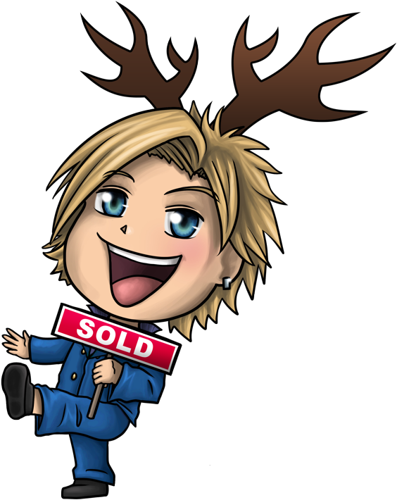 " Reindeer Realtor" - Graduation Ceremony Clipart (800x761), Png Download