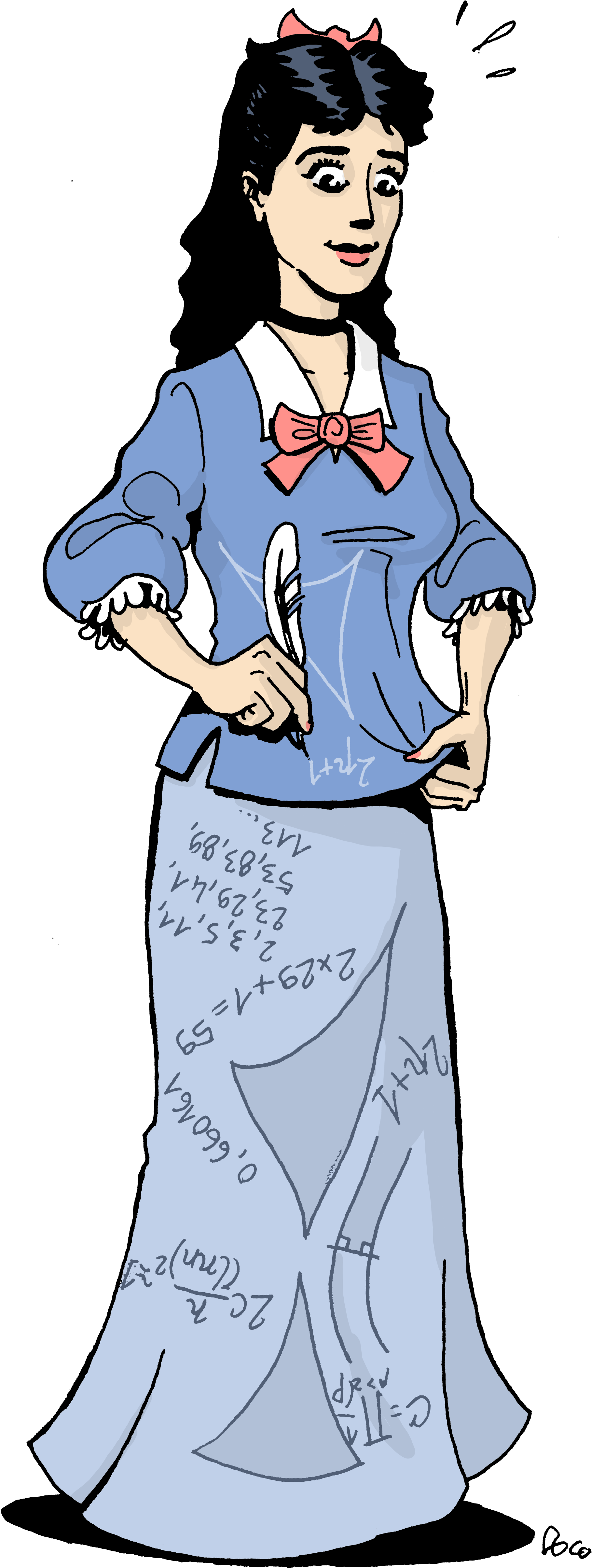 Sophie Germain - Sophie Germain Full Body Clipart (1907x4889), Png Download