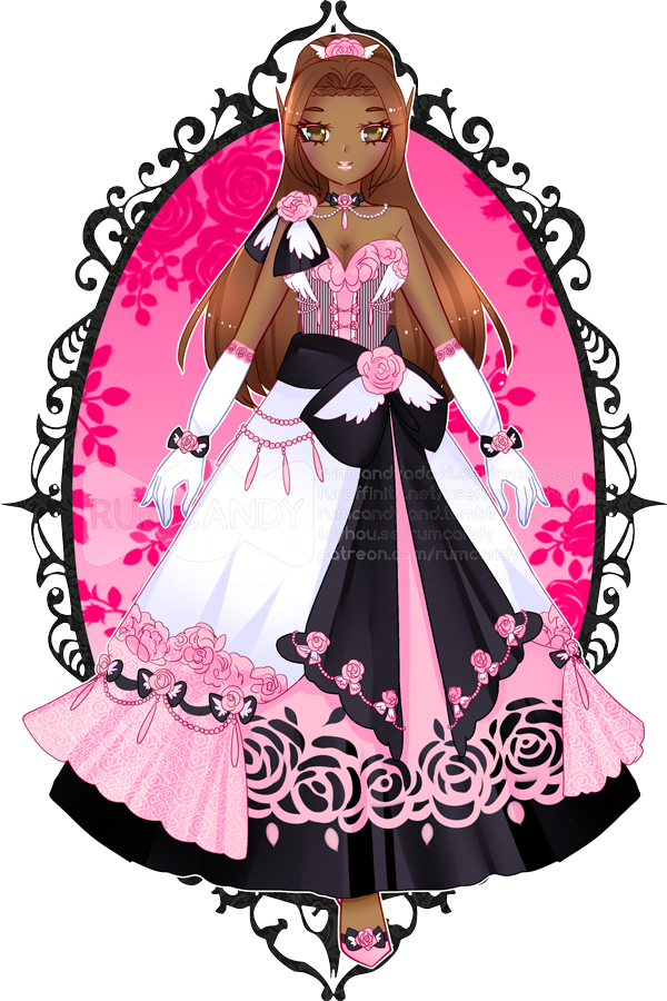 Blackpink Rose R Sold By Rumcandyadopt On - Bride Of Frankenstein Freddy Krueger Jason Dolls Art Clipart (600x900), Png Download