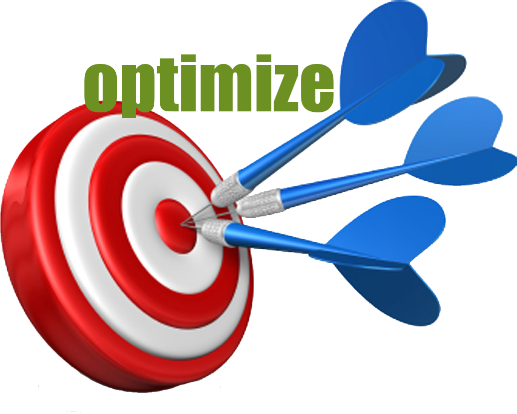 Optimization - Target Clipart (1036x829), Png Download