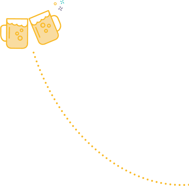 Beer Mugs Icon - Beer Clipart (619x607), Png Download