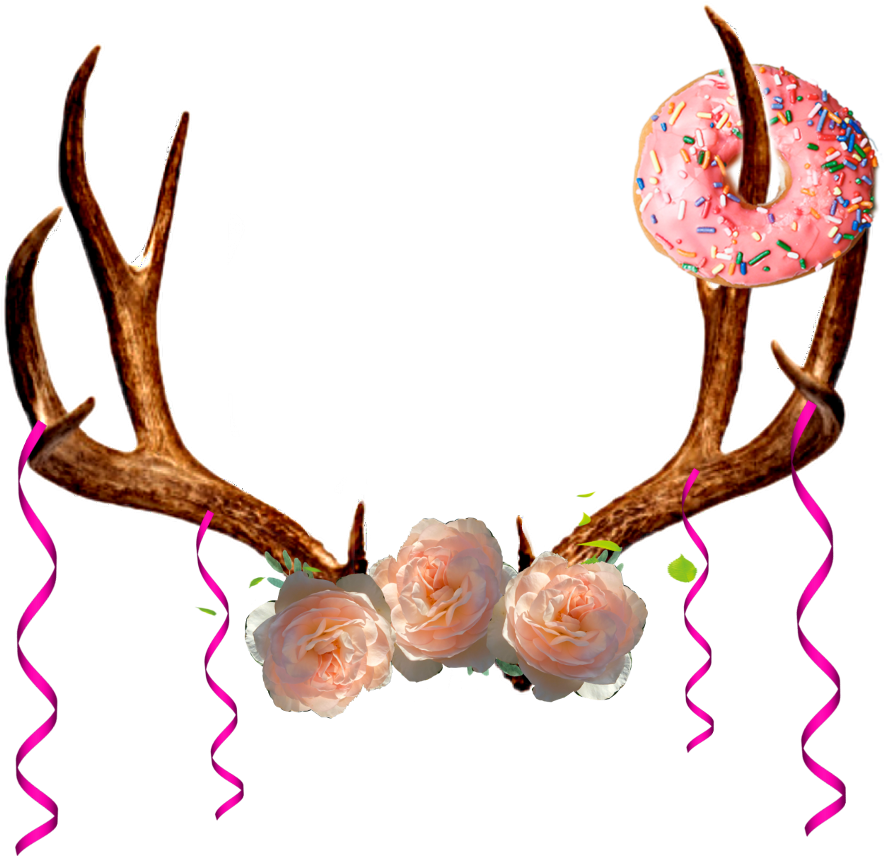 Antler Clipart (1024x1024), Png Download