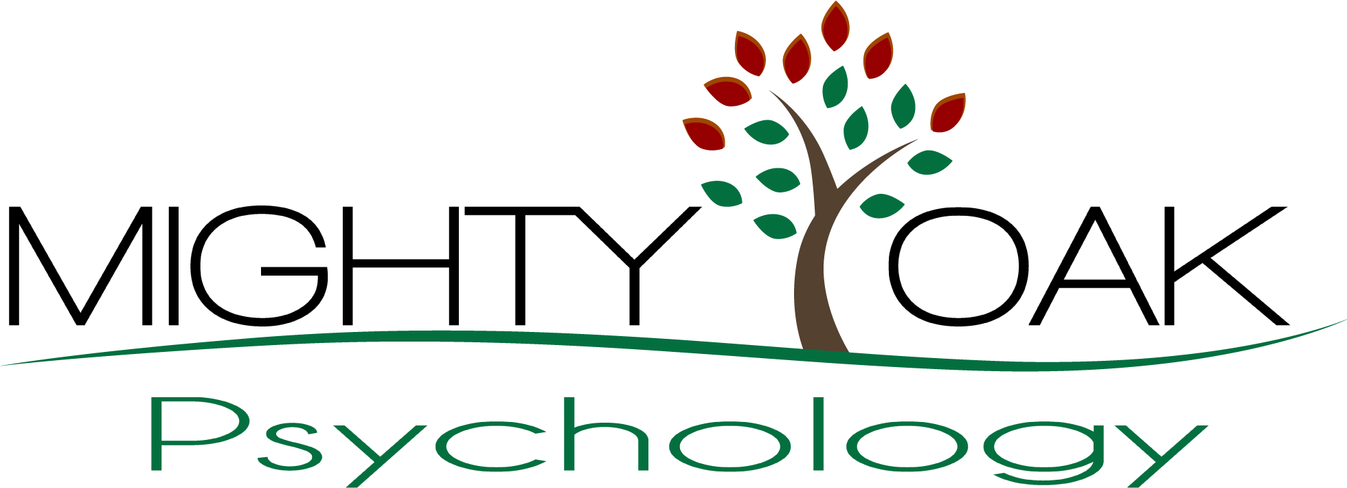 Mighty Oak Psychology Logo - Management Clipart (2000x740), Png Download