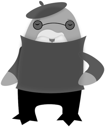 Up Korora Beatnik 800px - Beatnik Clipart - Png Download (528x660), Png Download