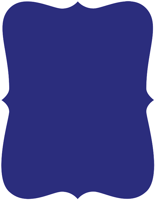 Curve Clipart Curve Shape - Shape Blue Png Transparent Png (566x720), Png Download