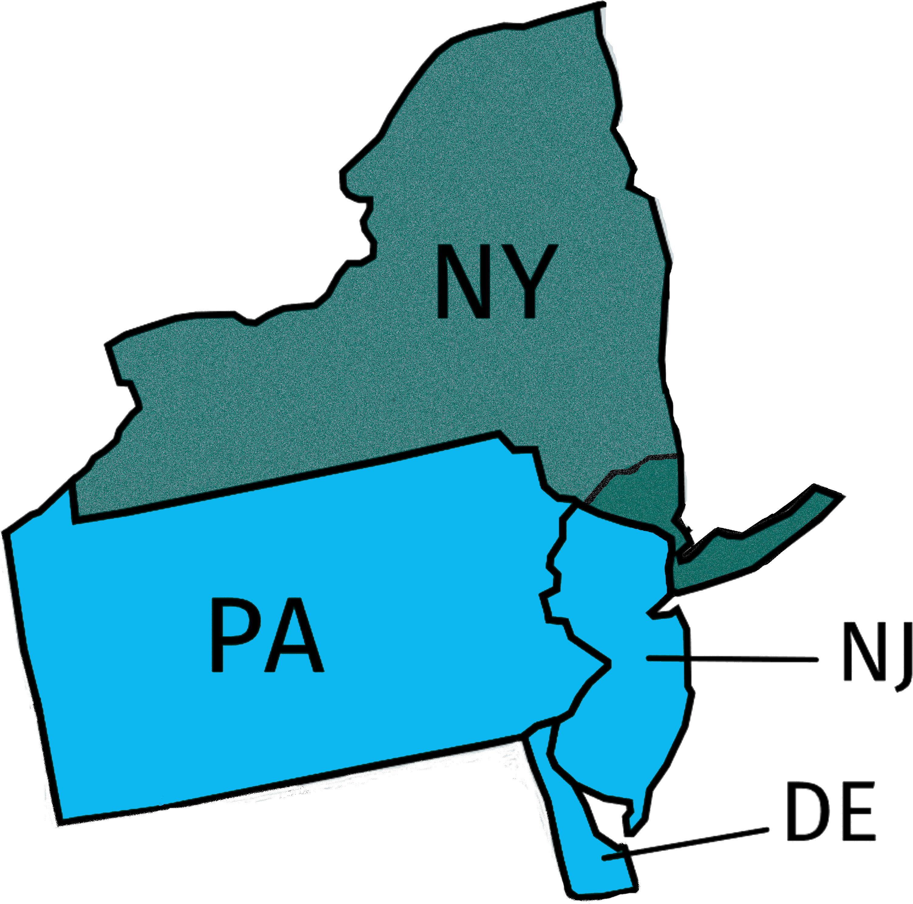 Download Dbia Tristate Tri State Clipart (624698) PinClipart