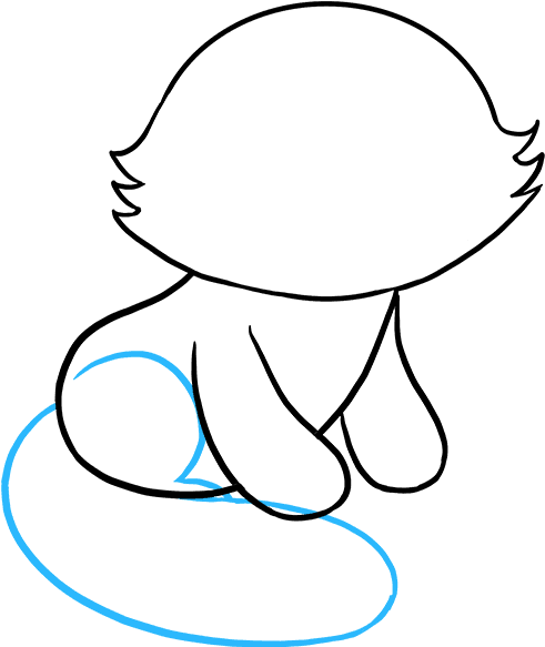 How To Draw Red Panda - Red Panda Drawing Clipart (680x678), Png Download