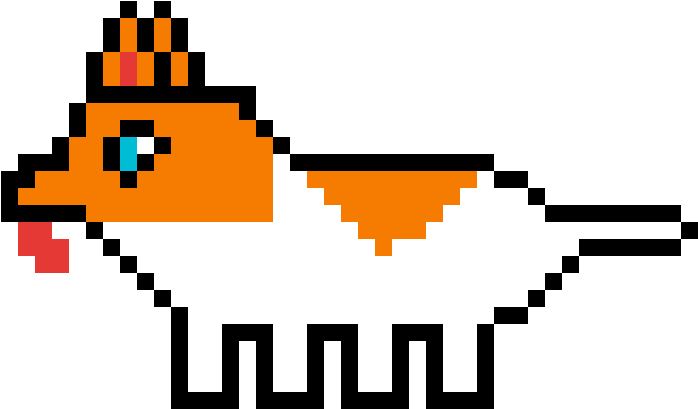 Annoying Corgi - Cartoon Clipart (1190x1190), Png Download