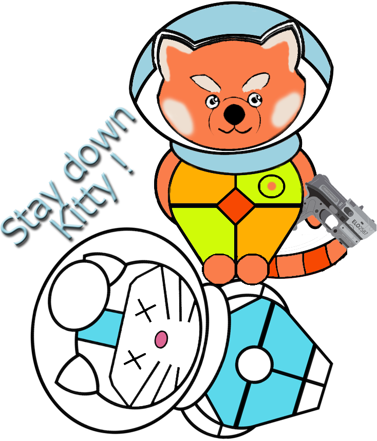 Red Panda Industries On Twitter - Cartoon Clipart (734x859), Png Download