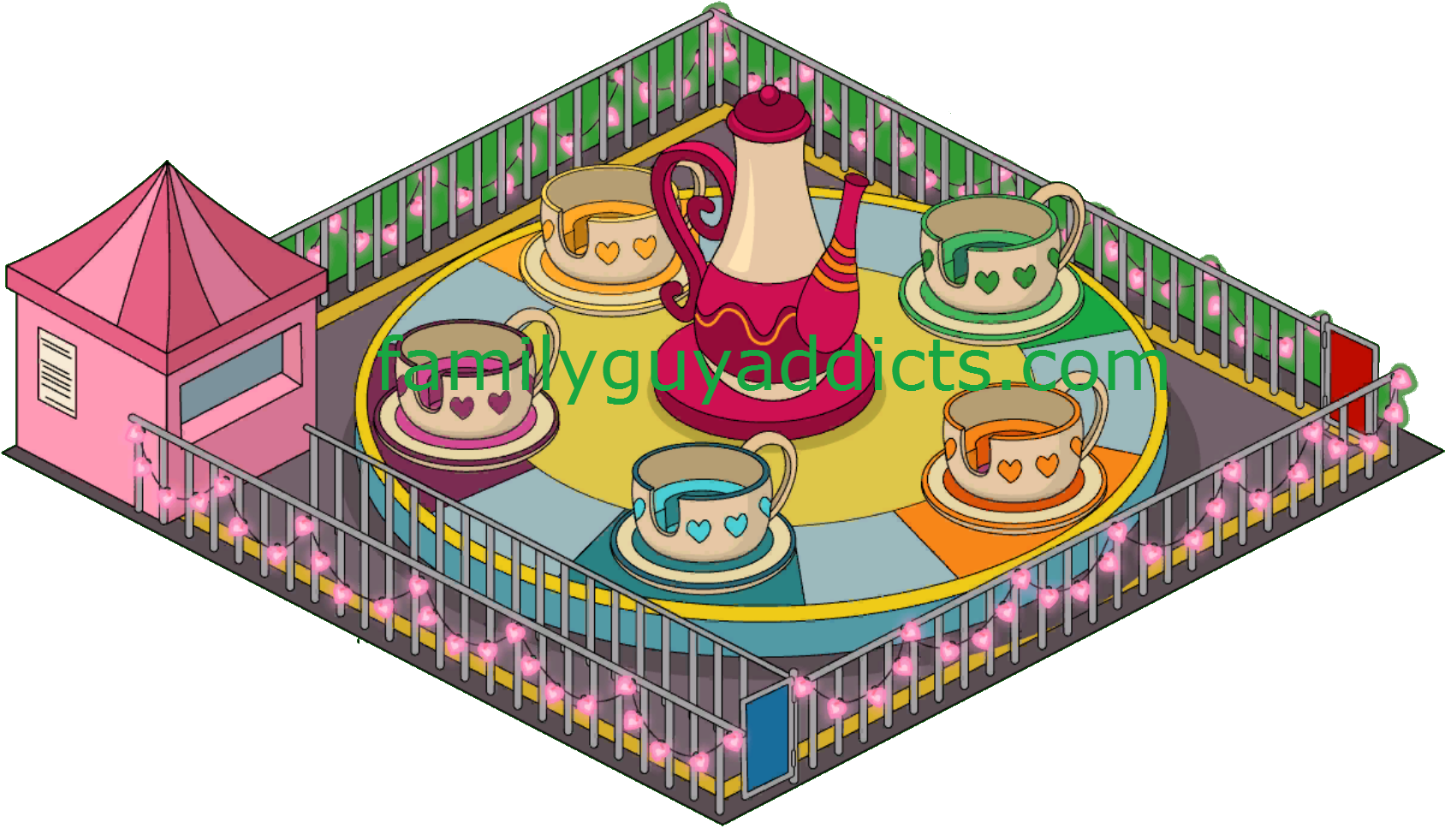 Brewhaha Carnival Ride - Illustration Clipart (1721x997), Png Download