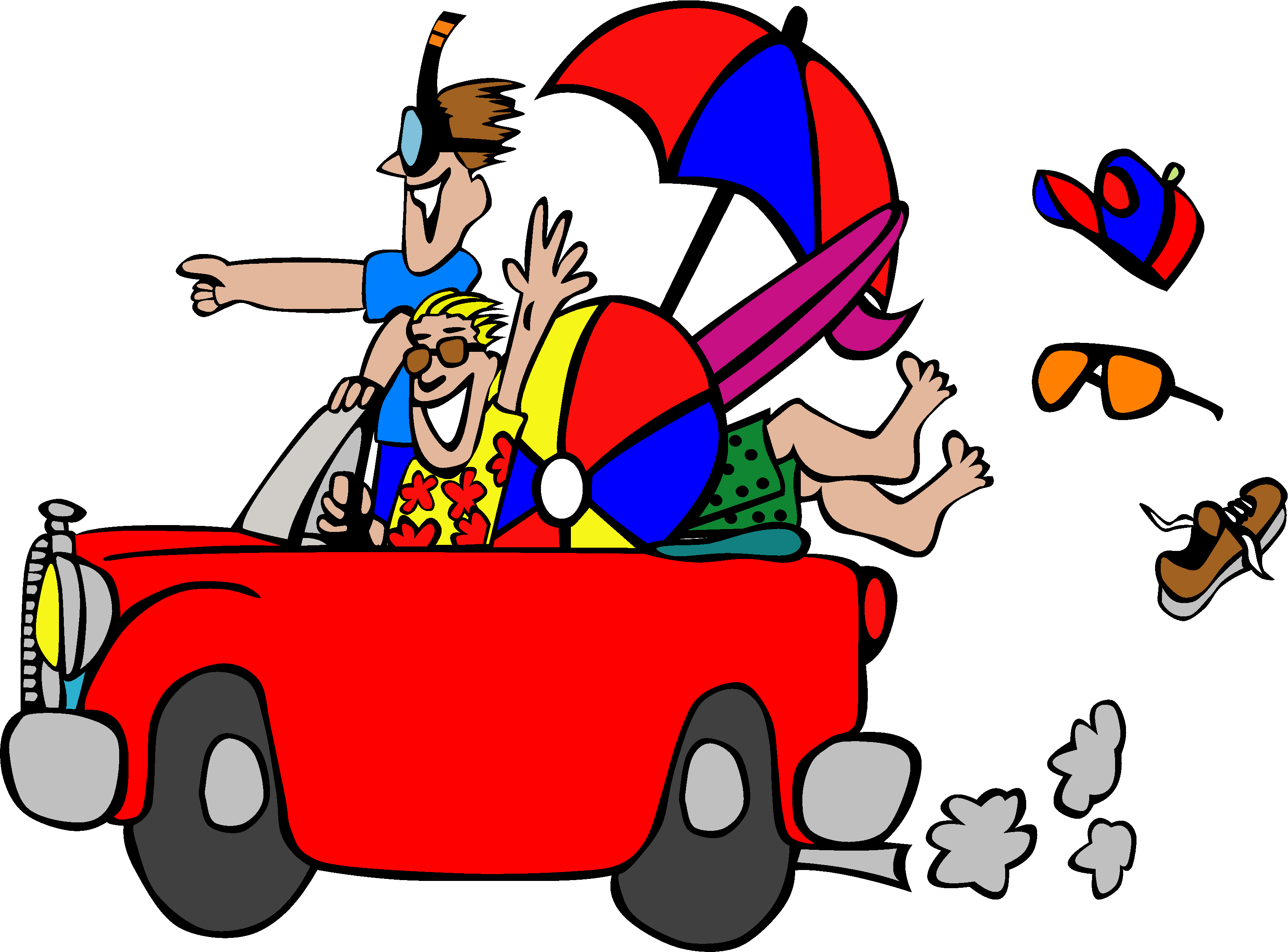 Disaster Clipart Landlord - Viaje A La Playa Con Amigos - Png Download (1280x946), Png Download
