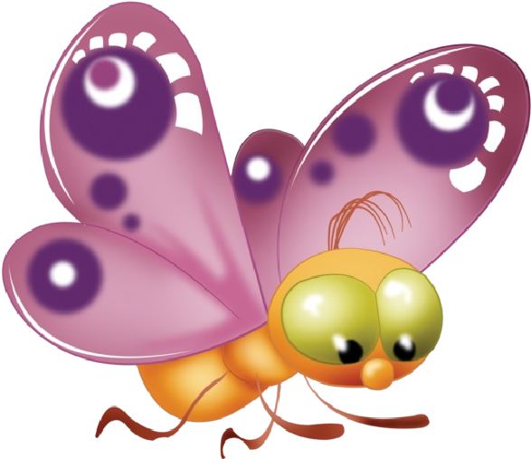 Butterfly Cartoon Clip Art Pictures All Are - Butterfly Cartoon Image Transparent Background - Png Download (600x600), Png Download