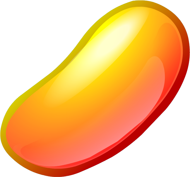 Jellybean Clipart (683x614), Png Download