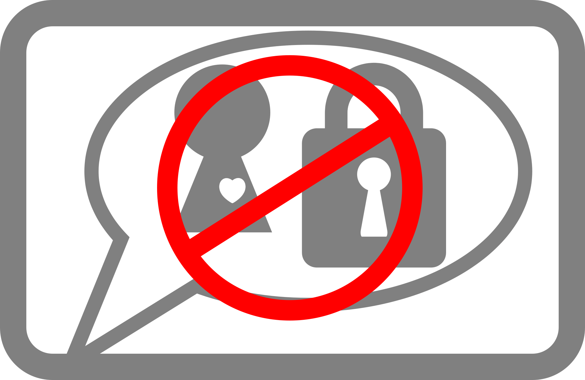 You Are Here - Intimidad Y Vida Privada Clipart (2000x1300), Png Download