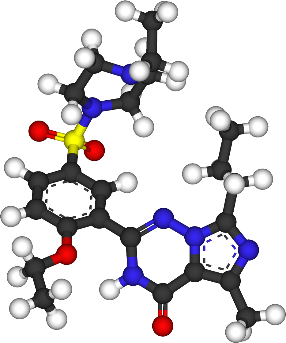 One Possibly Serious, But Rare, Side-effect With Vardenafil - Important Biochemicals And Organic Compounds [book] Clipart (1000x1171), Png Download