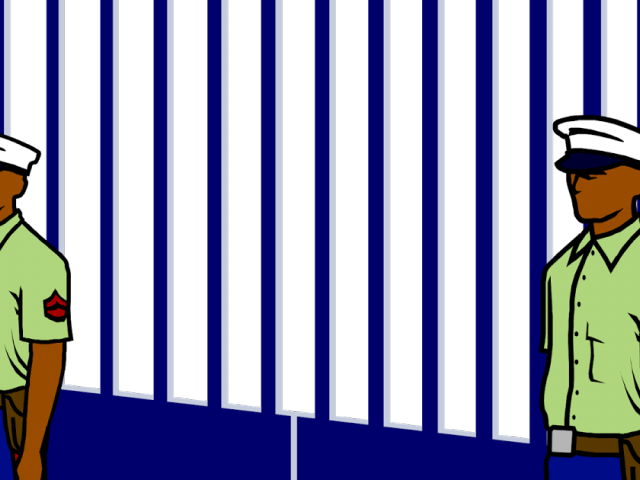 Gate Keeper Clipart - Cartoon - Png Download (640x480), Png Download