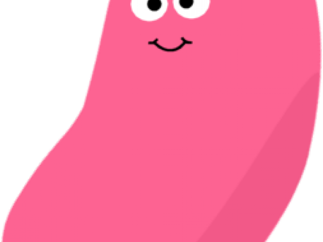 Jelly Bean Clipart Purple - Smiley - Png Download (640x480), Png Download