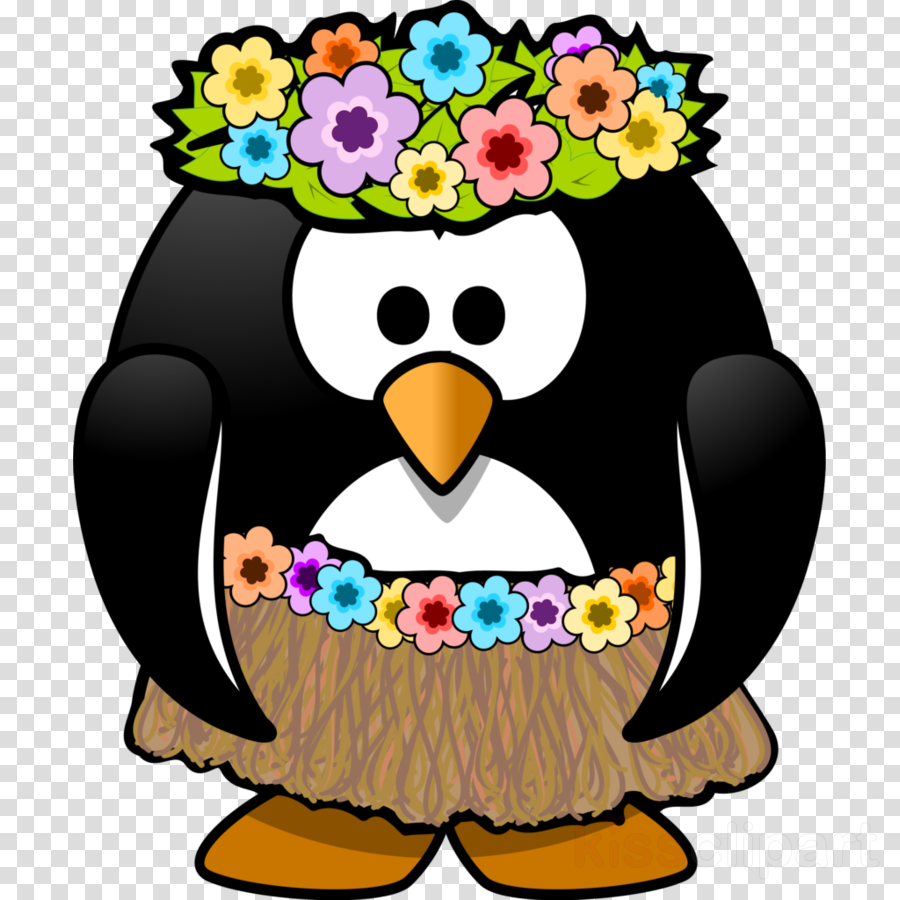 Hawaiian Penguin Clipart Penguin Clip Art - Hawaiian Penguin - Png Download (900x900), Png Download