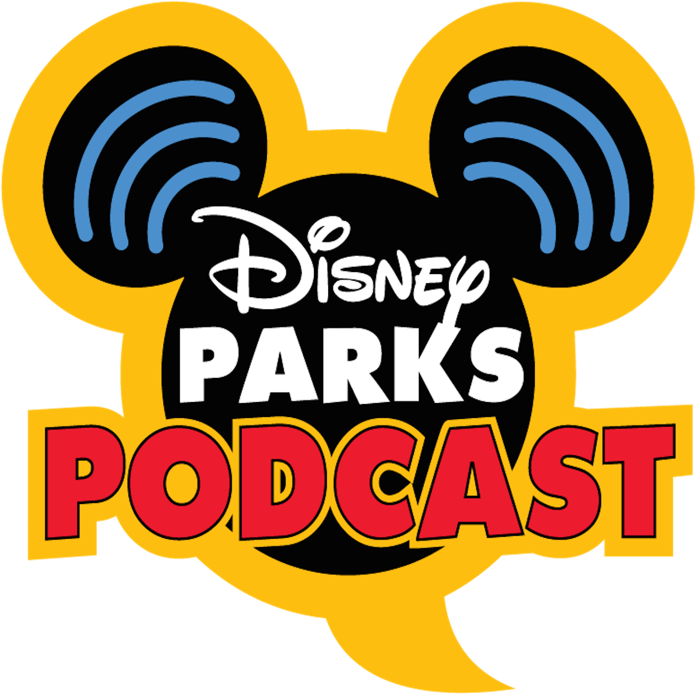 Disney Parks Podcast Show - Disney Parks Podcast Clipart (1400x1400), Png Download