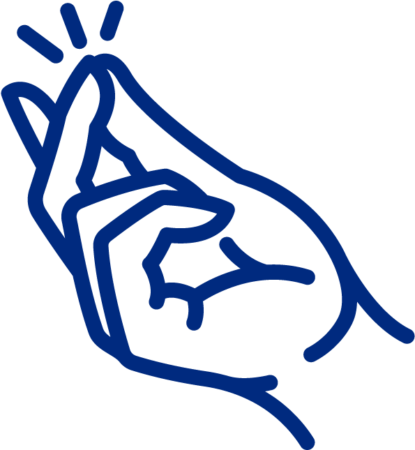 We Created Real Campus To Make Support For Your Mental - Finger Snap Icon Clipart (700x700), Png Download