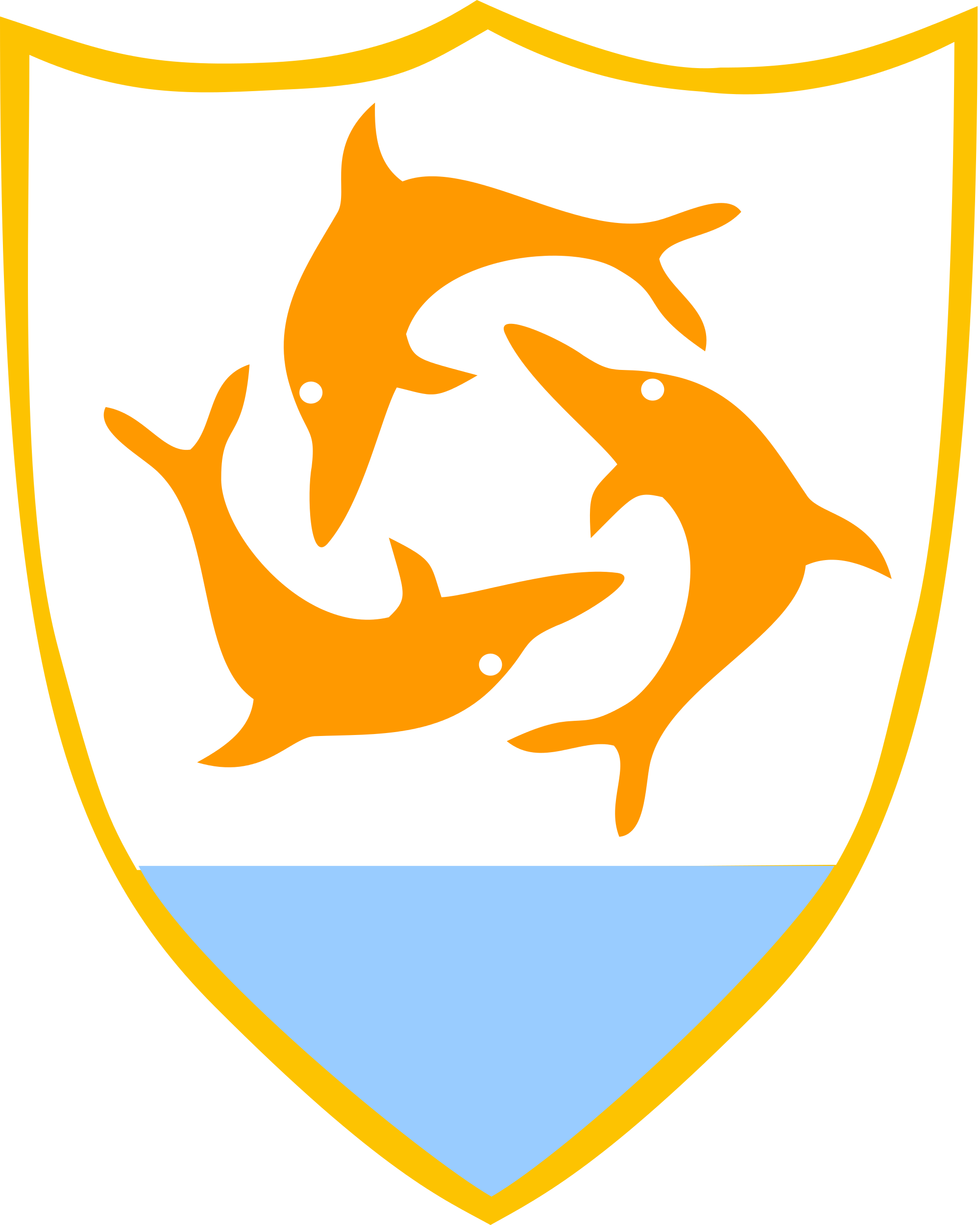 Anguilla Coat Of Arms Clipart (1200x1500), Png Download