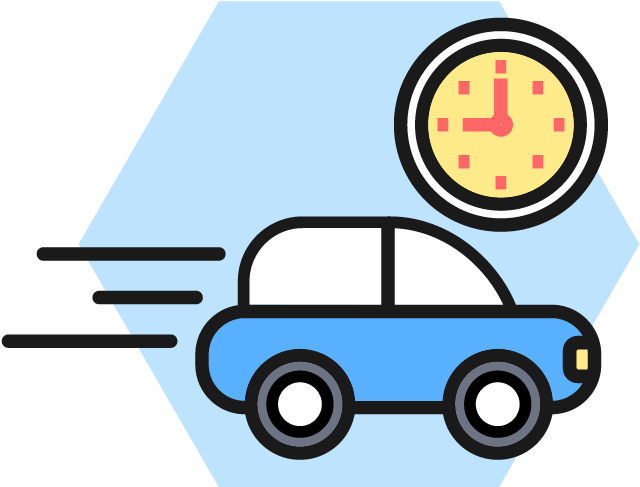 1 Schedule Delivery - Car Clipart (751x751), Png Download