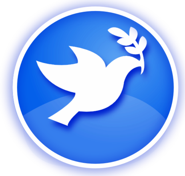 Peace Dove Clipart Rest In Peace - Peace Dove United Nations - Png Download (619x587), Png Download